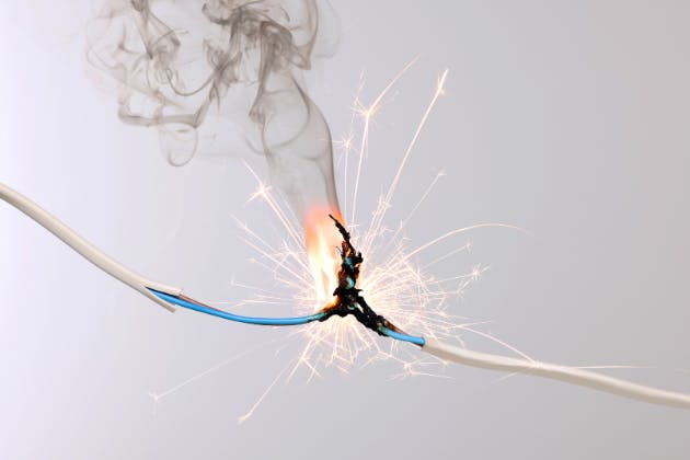 struggling with old electrical wiring?